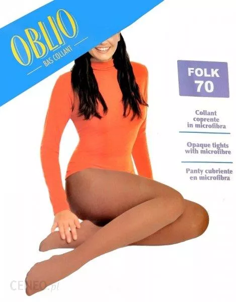 Rajstopy Oblio Folk 70 den lycra