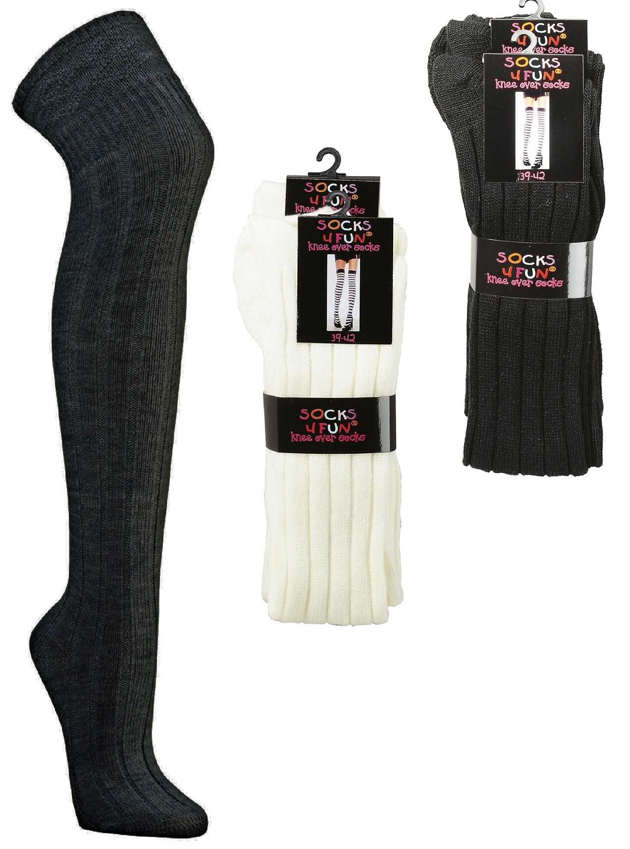 Zakolanówki  Socks 4Fun niezwykle miękkie