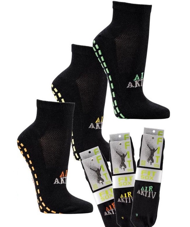 Skarpety antypoślizgowe JUMP trampoliny sale zabaw ABS Silikon